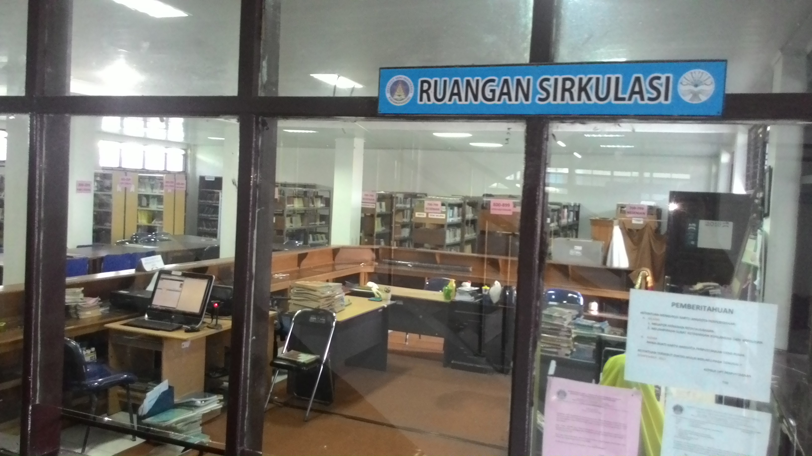 Laporan Pelayanan Sirkulasi Perpustakaan ISI Padang Panjang di Bulan Juni 2018